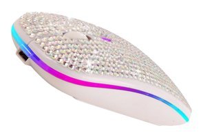 Hemoton RGB Kablosuz Beyaz Optik Mouse
