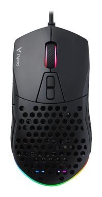 Rapoo V360 RGB Ergonomik Makrolu Kablolu Siyah Optik Gaming Mouse
