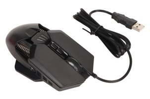 Ciciglow RGB Sessiz Ergonomik Makrolu Kablolu Siyah Optik Gaming Mouse