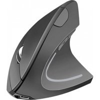 Jingyi Ergonomik Dikey Makrolu Kablosuz Gri Optik Mouse