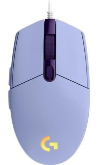 Logitech G203 RGB Makrolu Kablolu Lila Optik Mouse