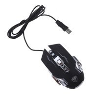 Gatuida X9 RGB Ergonomik Makrolu Kablolu Siyah Optik Gaming Mouse