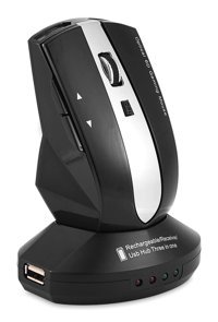 Ashata SN7032 7 Makrolu Kablosuz Siyah Optik Mouse