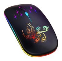 Hallow RGB Kablosuz Siyah Optik Gaming Mouse