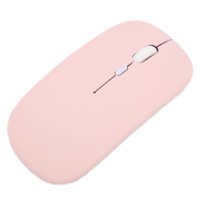 Aeun Sessiz Kablosuz Pembe Optik Mouse