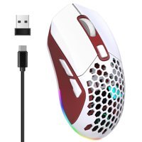 Ciciglow RGB Makrolu Kablosuz Kırmızı Optik Gaming Mouse