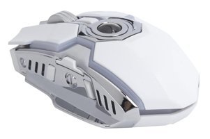Ciciglow Sessiz Makrolu Kablosuz Beyaz Optik Mouse