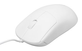 Annadue Ergonomik Kablolu Beyaz Optik Mouse