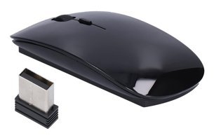 Lazmin112 Ergonomik Kablosuz Siyah Optik Mouse
