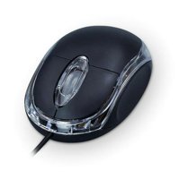 Hemobllo Sessiz Ergonomik Kablolu Siyah Optik Mouse