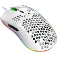 Sanlindou Tablet Uyumlu RGB Makrolu Kablolu Beyaz Optik Gaming Mouse