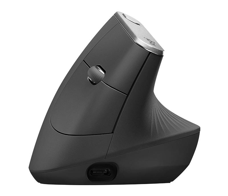 Logitech MX Vertical 910-005448 Ergonomik Makrolu Kablosuz Siyah Optik Mouse