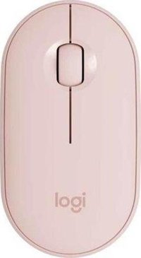 Logitech M350 Pebble 910-005717 Kablosuz Pembe Optik Mouse