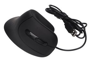 Annadue Sessiz Ergonomik Dikey Makrolu Kablolu Siyah Optik Gaming Mouse