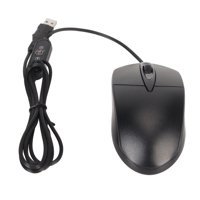 Ashata Isıtmalı Ergonomik Kablolu Siyah Optik Mouse