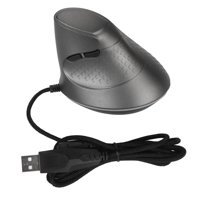 Bewinner Programlanabilir RGB Ergonomik Dikey Makrolu Kablolu Gri Optik Gaming Mouse