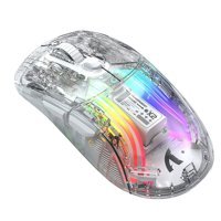 Generic Programlanabilir RGB Sessiz Kablolu - Kablosuz Beyaz Optik Mouse