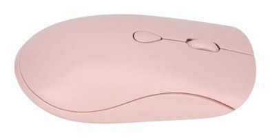 Baok Ergonomik Kablosuz Pembe Optik Mouse