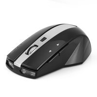 Akozon Makrolu Kablosuz Siyah Optik Mouse