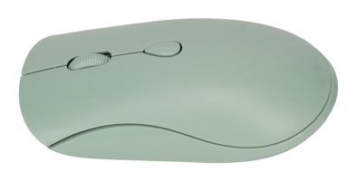 Kimiss Sessiz Ergonomik Kablosuz Yeşil Optik Mouse