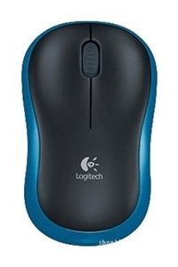 Logitech M186 Kablosuz Mavi Optik Mouse