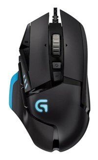 Logitech G502 Proteus Spectrum RGB Makrolu Kablosuz Siyah Optik Mouse