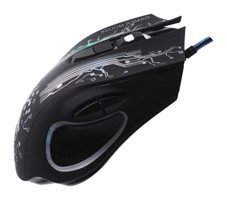 Hemobllo Programlanabilir RGB Makrolu Kablolu Siyah Optik Mouse
