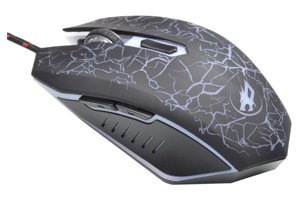 Hemobllo RGB Ergonomik Makrolu Kablolu Gri Optik Gaming Mouse
