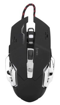 Ashata Ergonomik Makrolu Kablolu Siyah Optik Gaming Mouse
