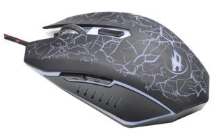 Hemobllo RGB Sessiz Ergonomik Makrolu Kablolu Gri Optik Gaming Mouse