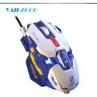 Jingyi Onikuma CW902 RGB Makrolu Kablolu Beyaz Optik Gaming Mouse