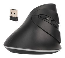 Yunseity B0CJZ9G79G Ergonomik Dikey Makrolu Kablosuz Siyah Optik Mouse