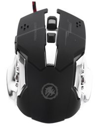 Gadpiparty Programlanabilir RGB Ergonomik Kablolu Siyah Optik Gaming Mouse