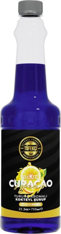 By Tüfekçi Blue Curacao Aromalı Kahve Şurubu 750 ml