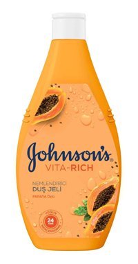 Johnson's Vita Rich Papaya Nemlendirici Duş Jeli 400 ml