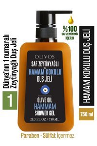 Olivos Hammam Zeytinyağı Nemlendirici Duş Jeli 750 ml