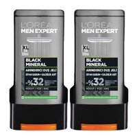 L’Oréal Paris Men Expert Black Mineral Duş Jeli 2x300 ml