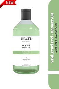 Wiosen Yenileyici Aloe Vera-Magnezyum Duş Jeli 400 ml