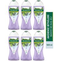 Palmolive Naturals Akdeniz Bitkileri Duş Jeli 6x500 ml