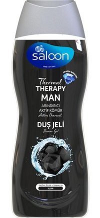 Saloon Thermal Therapy Man Kömür Duş Jeli 454 ml