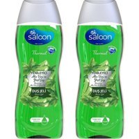 Saloon Thermal Yenileyici Aloe Vera-Yeşil Çay Duş Jeli 2x450 ml