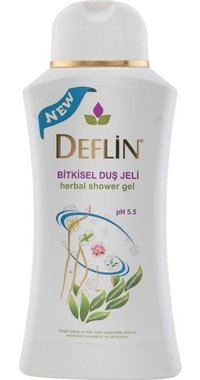 Deflin Bitkisel Bitki Özü Nemlendirici Duş Jeli 300 ml