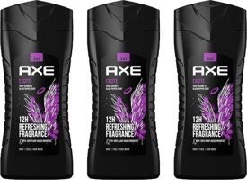 Axe Excite 3in1 Duş Jeli 3x250 ml