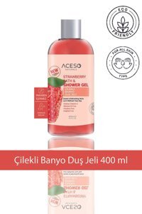 Aceso Naturals Çilek Duş Jeli 400 ml