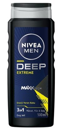 Nivea Men Deep Extreme Duş Jeli 500 ml