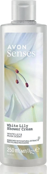 Avon Senses White Lily Beyaz Zambak Duş Jeli 250 ml