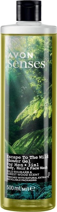 Avon Senses Escape To The Wild Duş Jeli 500 ml