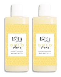 The Bath Factory Gold Aura Duş Jeli 2x400 ml