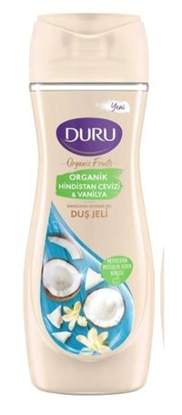 Duru Organic Fruits Hindistan Cevizi-Vanilya Duş Jeli 450 ml