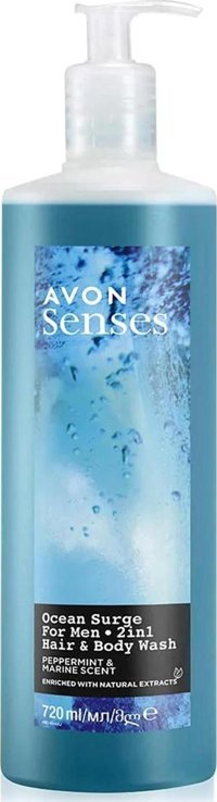 Avon Senses Ocean Surge Deniz Kokusu-Nane Duş Jeli 720 ml